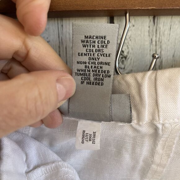 Catherines Womens Midi Skirt Plus Size 3X Linen Blend Fairy Asymmetric Fit&Flare - Picture 7 of 10